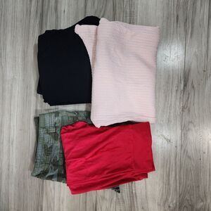 Women's Short Size 4 Leggings Size S & M Top Size M
